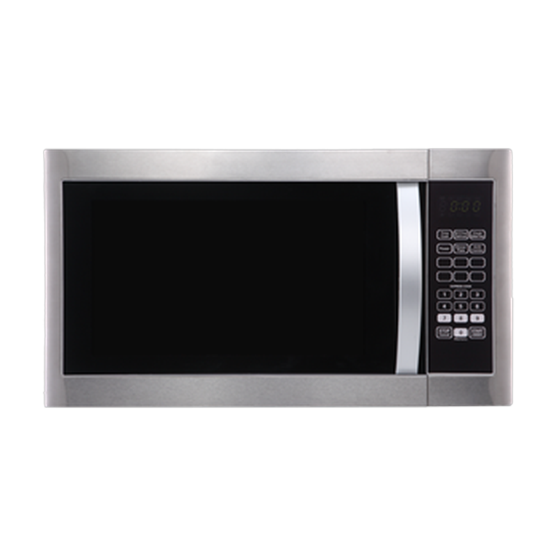 Stainless steel microwave oven