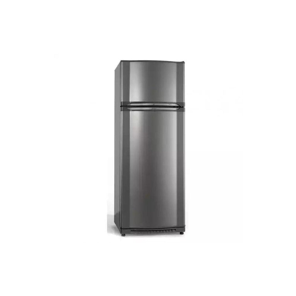 Kiriazi KR350/2 Defrost Refrigerator 2 Doors, 350 Liter - Dark Silver