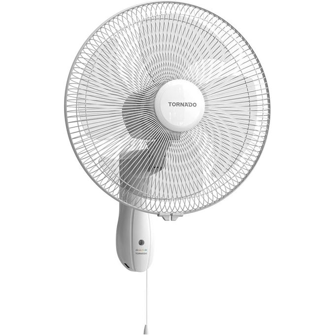 TORNADO Wall Fan 16 Inch 4 Blades White TWF-16W
