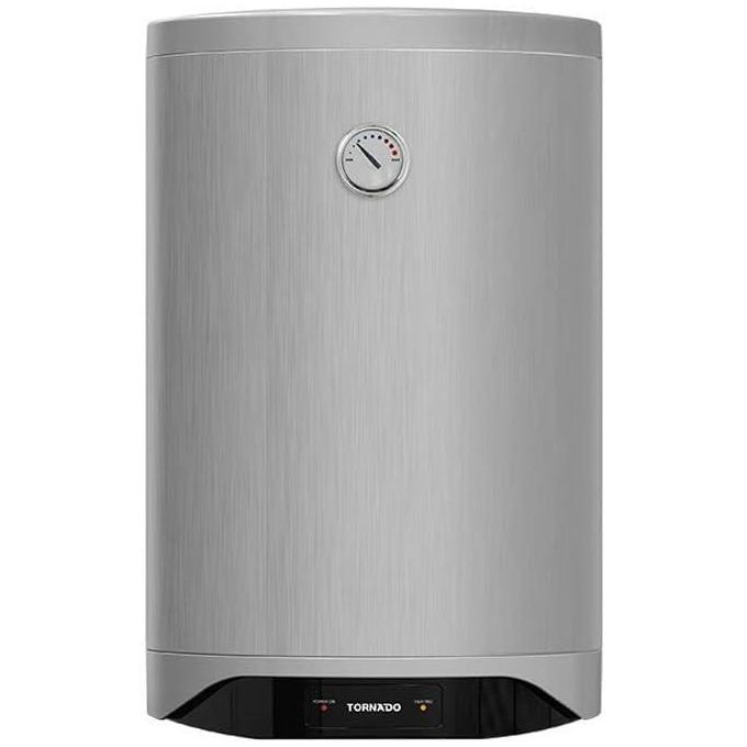 TORNADO Electric Water Heater 60 L Enamel LED lamp Silver TEEE-60MS
