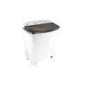 Fresh  500001717 Apple Half Automatic Washing Machine, 6 kg, 2 Motors - White