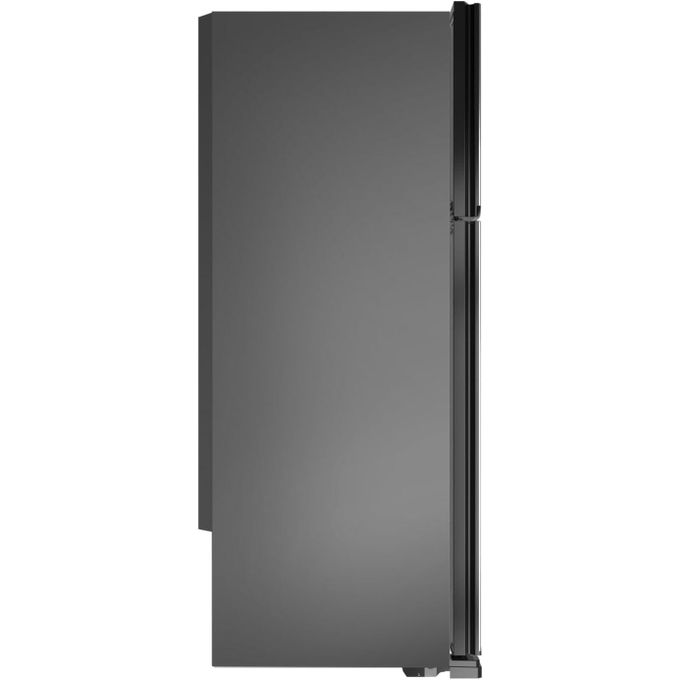 TORNADO ثلاجة انفرتر بخاصية إذابة الثلج نو فروست بسعة 396 لتر موديل RF-480TV-DST من تورنيدو، لون ستانلس ستيل غامق