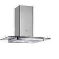 TORNADO HOS-M90ESU-S Kitchen Cooker Hood with 3 Speeds, 90 cm - Silver