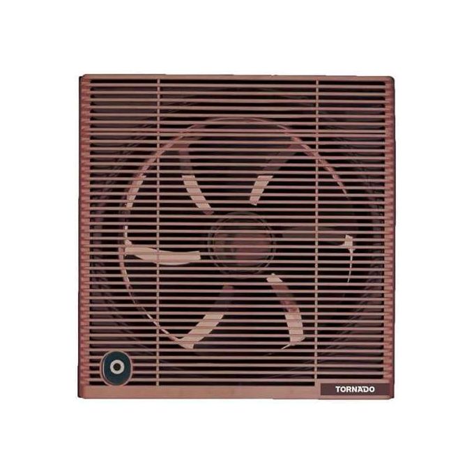 TORNADO Bathroom Ventilating Fan 30 cm Privacy Grid Brown TVS-30NM