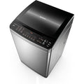 Sharp غسالة 15 كجم مع مضخة ومحرك عاكس دفع مباشر، لون غير قابل للصدأ، ES-TD15GSSP، تحميل علوي، متعددة الألوان
