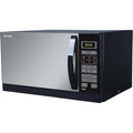 Sharp ميكروويف شواية بسعة 25 لتر - قدرة 900 واط - مزود بـ 6 قوائم طهي، أسود، موديل R-750MR(K)