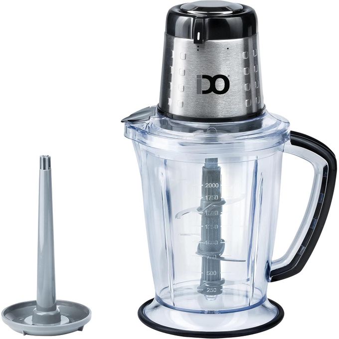 IDO 800W Multi-function Vertical Chopper Mincer - CH800-BK - Black