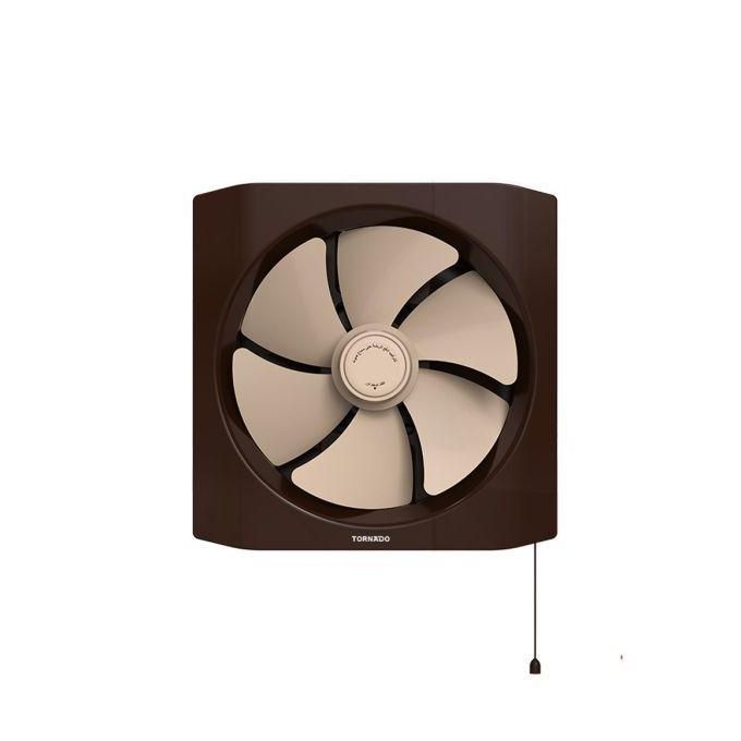 TORNADO Kitchen Ventilating Fan 20 x 20 cm,Creamy x Brown TVH-20CN