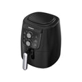 TORNADO  Air Fryer 1550 Watt 4 Liter Manual Control Black x Silver THF-1554M-XL-BS