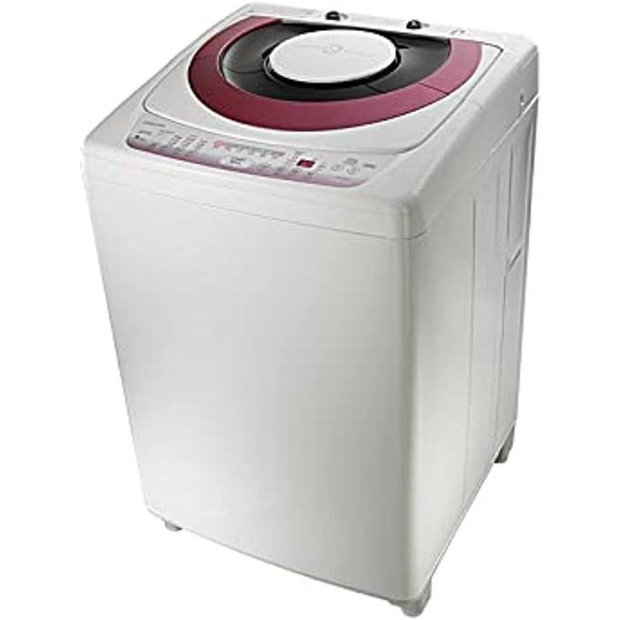 Toshiba غسالة أوتوماتيكية بالكامل تعلوها بالأعلى AEW-1190SUP، سعة 11 كجم - أبيض