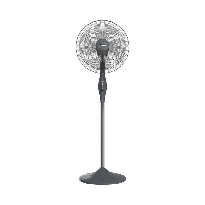 TORNADO  Stand Fan 16 Inch 4 Blades Grey TSF-16WG