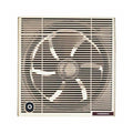 TORNADO  Bathroom Ventilating Fan Diameter 25 cm, Installing Frame Dimensions 30 x30 cm, Privacy Grid, 2 Directions, Silent Action, Body Metal (5 Years Full Free Warranty) Creamy TVS-25CM