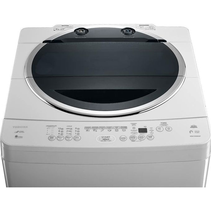 Toshiba Washing Machine Top Automatic 10 Kg Pump White AEW-E1050SUP