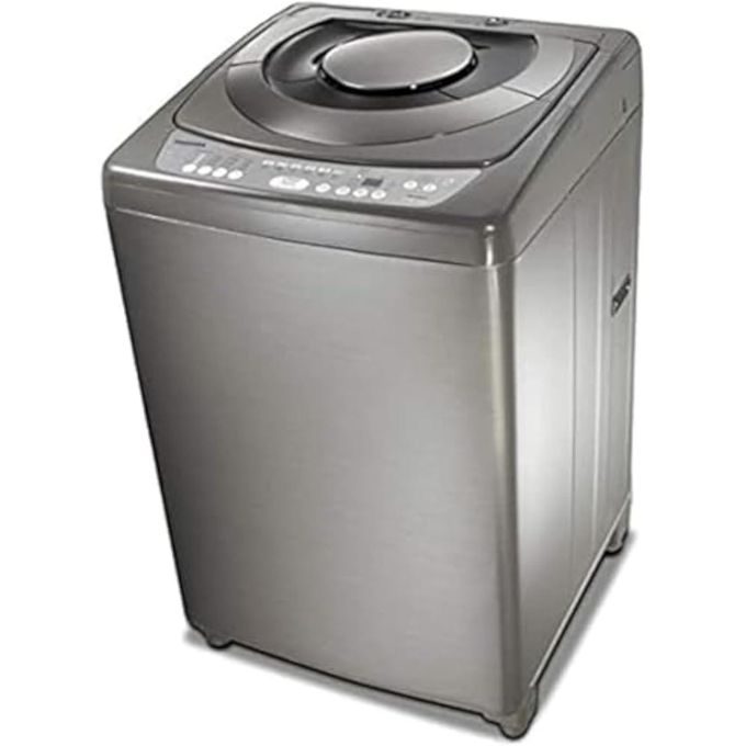 Toshiba Top Load Washing Machine – 8 Kg with Pump, Model AEW-8460SP(DS), Silver