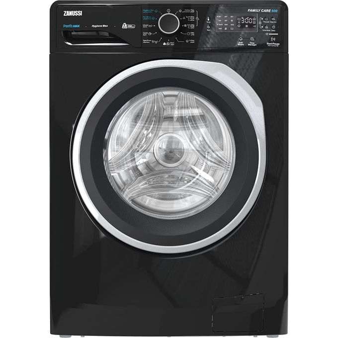 Zanussi غساله زانوسى اوتوماتيك 7كيلو 1200لفه اسود بخار بيرلاماكس ZWF7240BS5