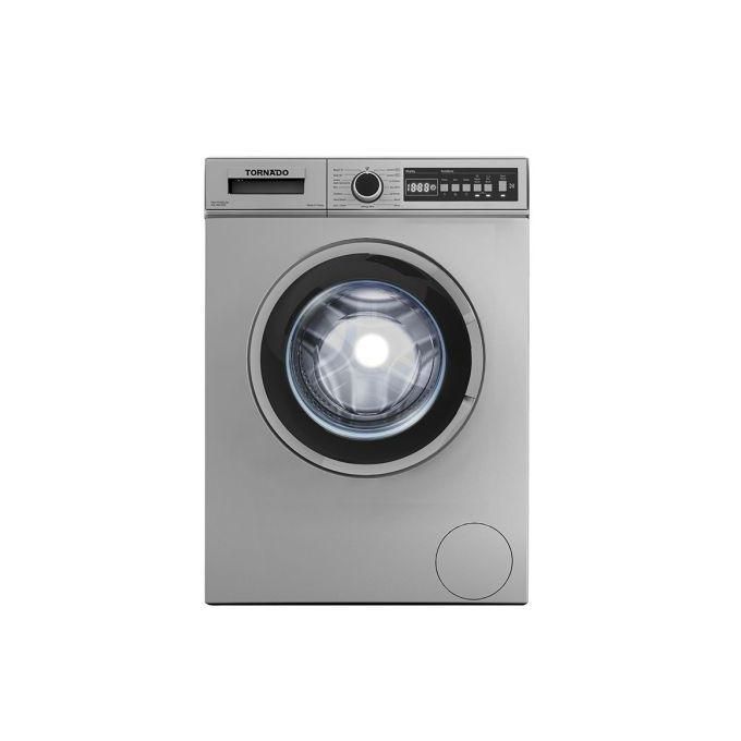 TORNADO Full Automatic Washing Machine, 7 Kg, Silver - TWV-FN78SLOA