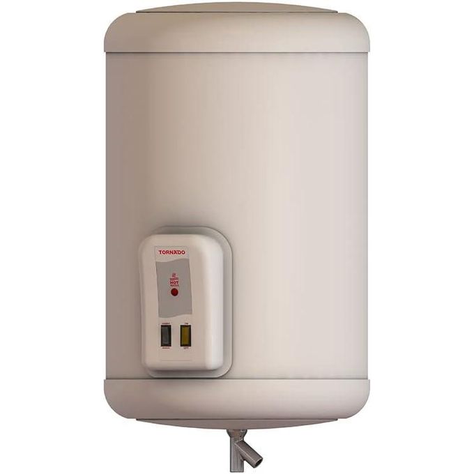 TORNADO Electric Water Heater 65 L LED Lamp Off White EHA-65TSM-F