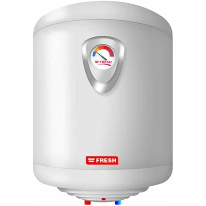 Fresh سخان مياه كهربائي، سعة 20 لتر، أبيض