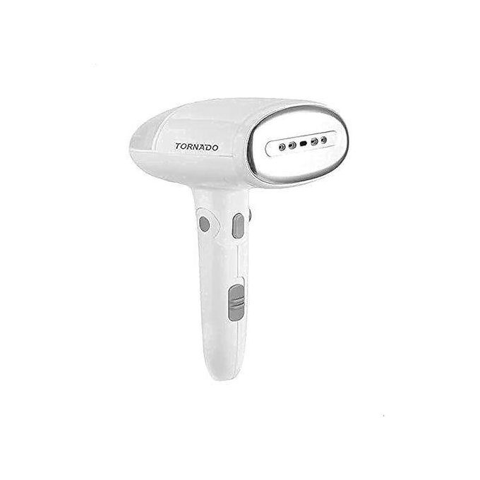 TORNADO Portable Steam Iron Foldable 1000 Watt White Color TST-HS1000P
