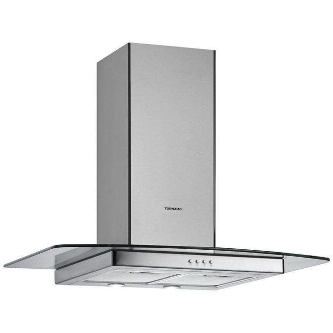 TORNADO Kitchen Cooker Hood 60 cm 3 Speeds Stainless HOS-M60ESU-S