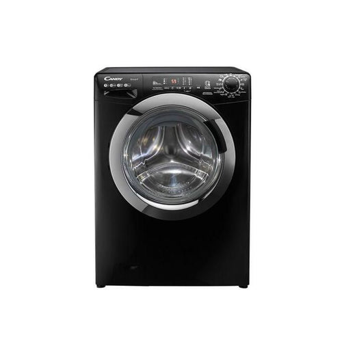 Candy  Washing Machine Fully Automatic Capacity 7 Kg, Drain Pump, Steam Function, Easy Iron, Rapid Wash, 3D Wash, KG Detector, Smart, Italian Technology (El Araby Warranty) Black CSS1072DC3B-ELA