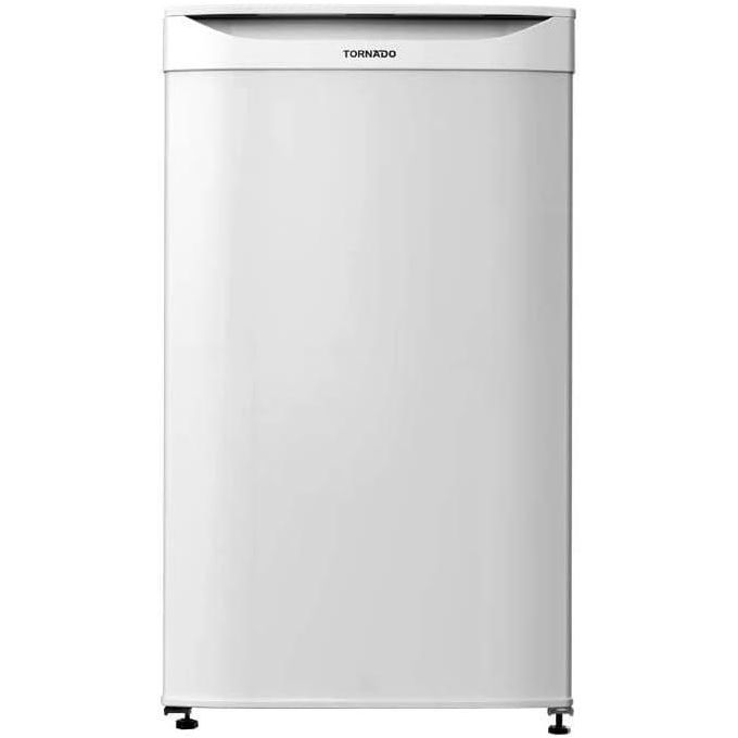 TORNADO Refrigerator Defrost 100 Liter, 1 Door Mini Bar In White Color MBR-AR100-W