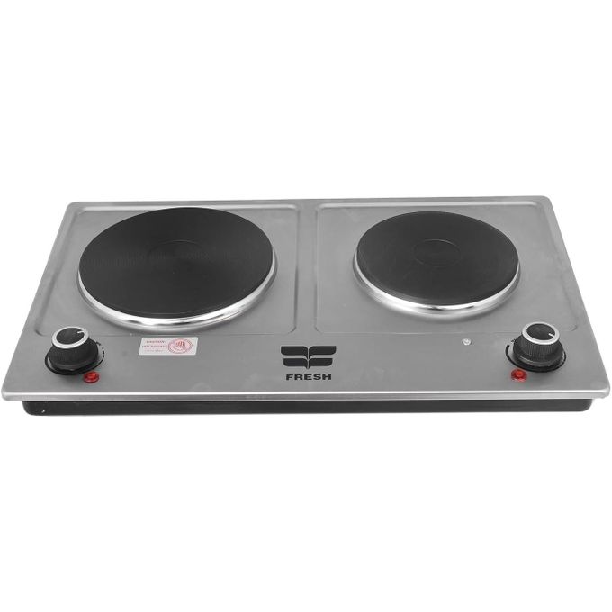 Fresh hot plate 2 eye stainless 2500 w