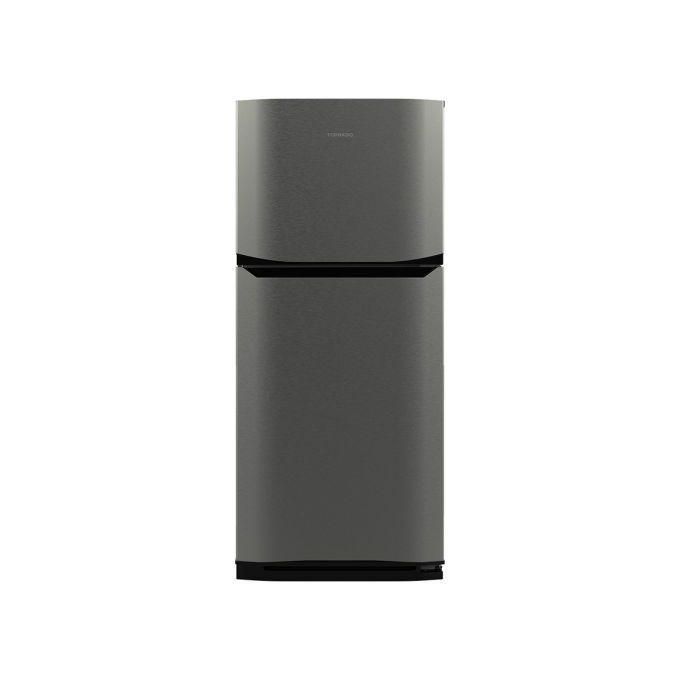 TORNADO Refrigerator Inverter No Frost 296 Liter Dark Stainless RF-31FT-DST