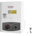 Olympic Gas water heater 6 liters white - 2 ocher digital - without a chimney - with adapter - natural gas only-945105586