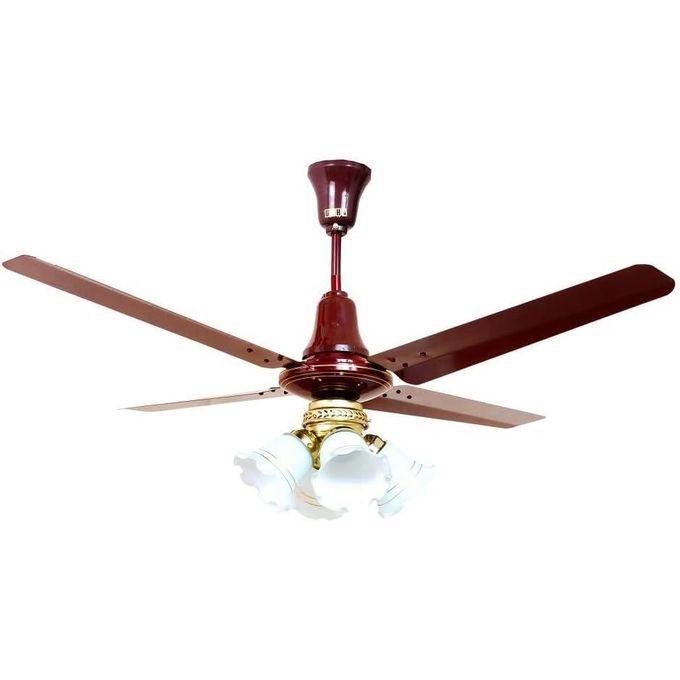 Usha مروحة سقف 1370B (بني)