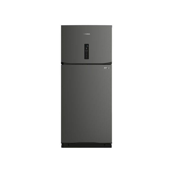 TORNADO Digital No-Frost Refrigerator 450 Liters Dark Stainless Steel RF-580AT-DST
