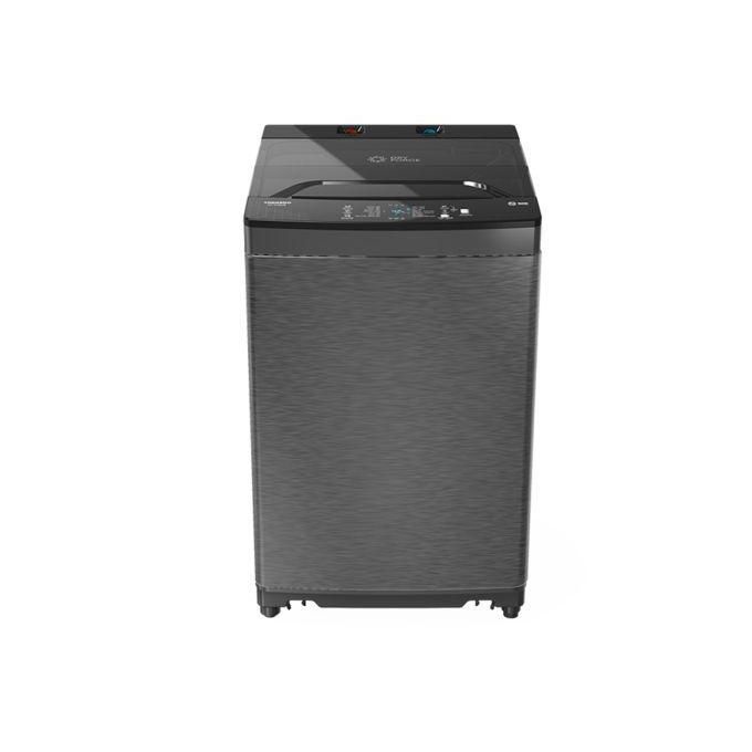 TORNADO  Washing Machine 8 Kg- Pump-Anti Tangle Pulsator-Rapid wash -Anti-bacterial Fan- Dark Silver TWT-TLN08LDS