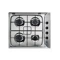 Indesit موقد غاز مدمج، 4 شعلات، 60 سم، فضي - PIM 640 AST (IX)