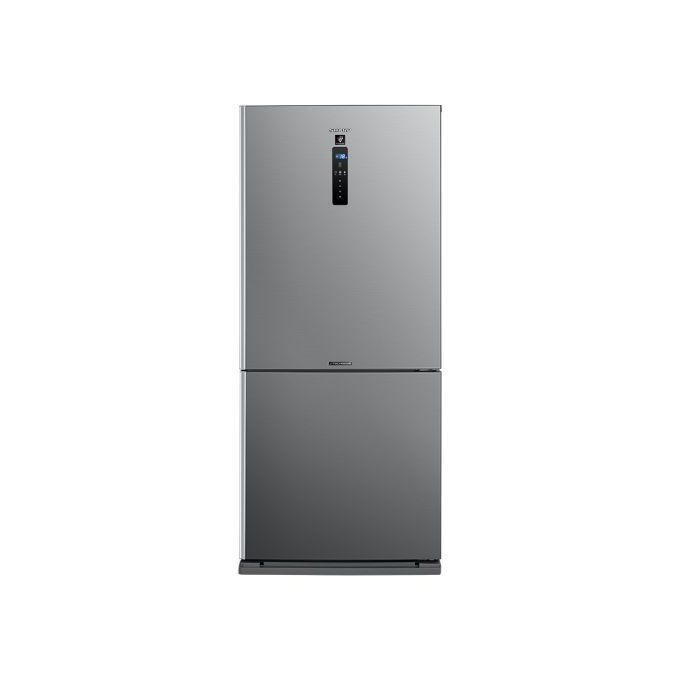 Sharp  Fridge Inverter Digital, Bottom Freezer, 558 Liter, Dark Stainless SJ-PV73K-DST