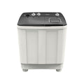 TORNADO  Washing Machine Half Auto Capacity 12 Kg 1200 RPM Pump Lint filter, Anti-Shock Body, Anti-Rat Baseplate White x Black TMH-HS12CP(WK)