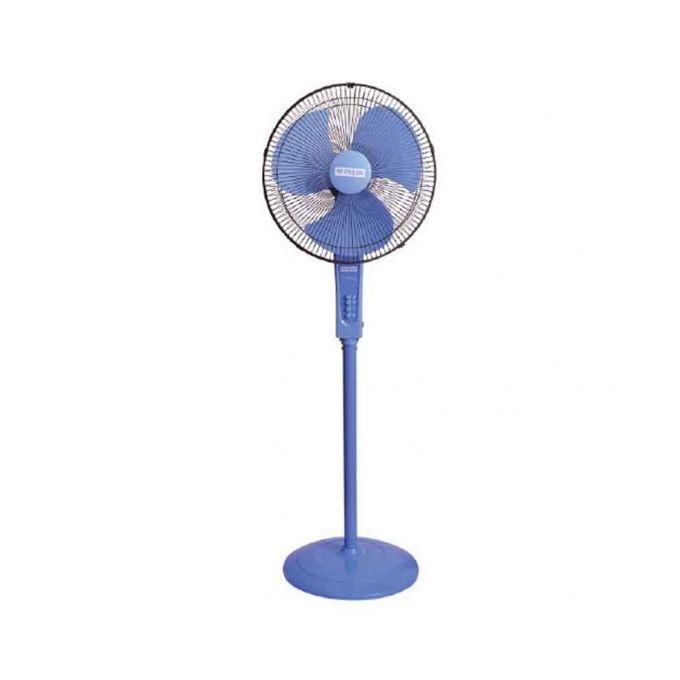 Fresh مروحة ستاند جالاكسي 16 بوصة، ألوان متنوعة، عدد الشفرات: 3
