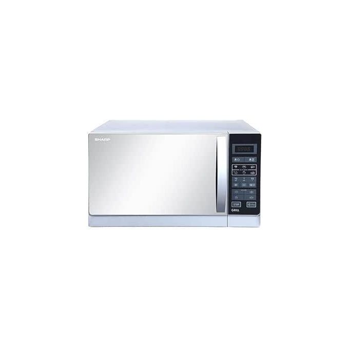 Sharp ميكروويف شواية 25 لتر 900 واط 6 قوائم فضي R-750MR(S)