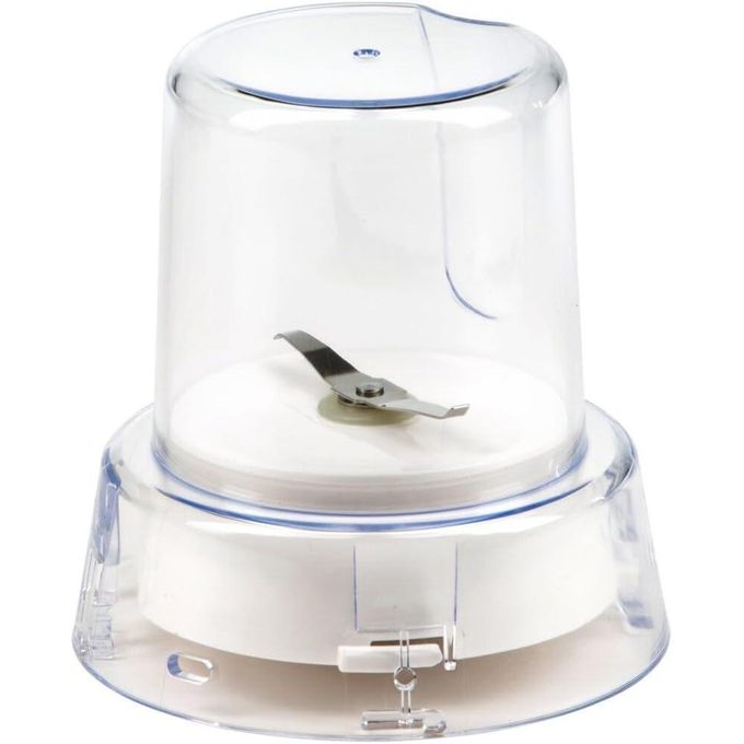 IDO Plastic Blender with Grinder & Chopper Mill, 600 Watt - BLCH600-WH - White