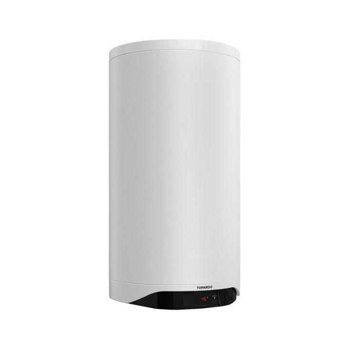 TORNADO  Electric Water Heater 80 L Enamel Digital White TEEE-80DW