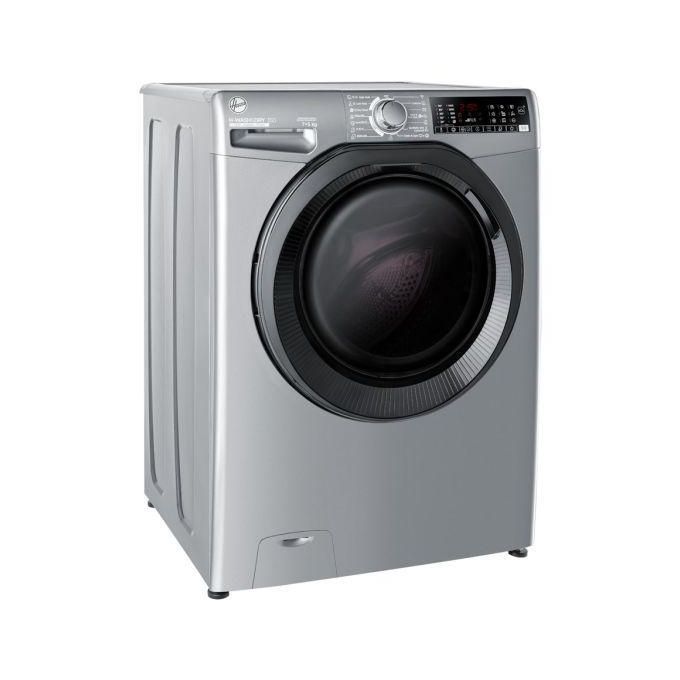 Hoover  Washing Machine Fully Automatic 7Kg With 5 Kg Dryer Inverter-1400 RPM- Steam Function- WIFI- KG Mode- Active Wash- Rapid Wash- Drum Clean- ItalianTechnology- Silver H3DPS4756TMBRELA