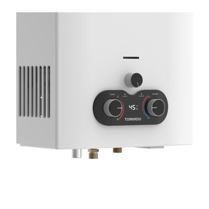 TORNADO Gas Water Heater 6 L Natural Gas White GHE-C06CNE-W