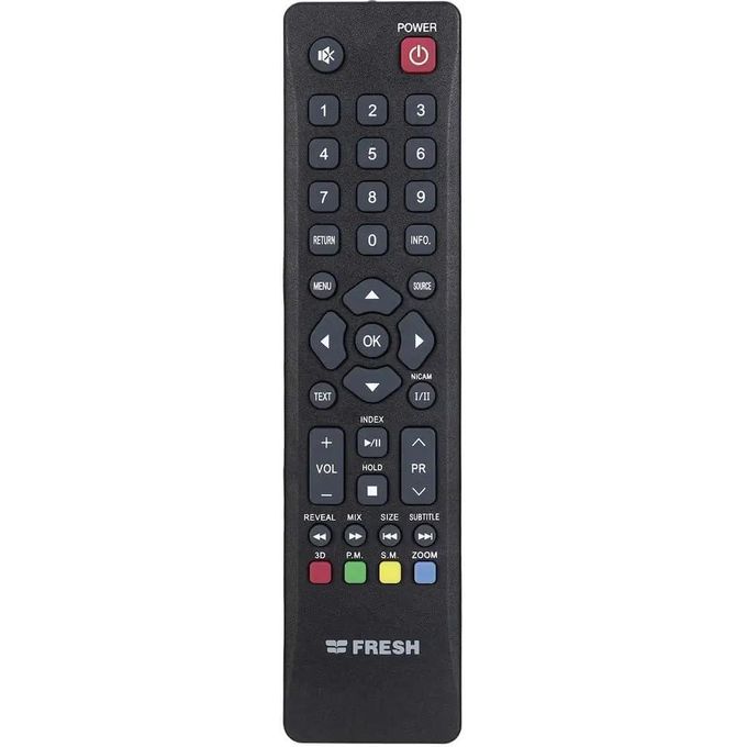 Fresh تلفزيون LED FHD قياسي 40MF333، بحجم 40 بوصة، أسود