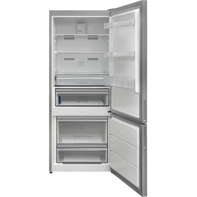 TORNADO Refrigerator Digital, Bottom Freezer, Advanced No Frost 430 Liter, Shiny Silver RF-452BVT-SLS