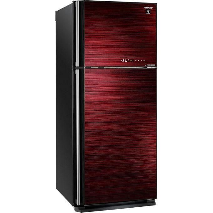 Sharp ثلاجة إنفرتر نوفروست 450 لتر أحمر SJ-GV58A(RD)