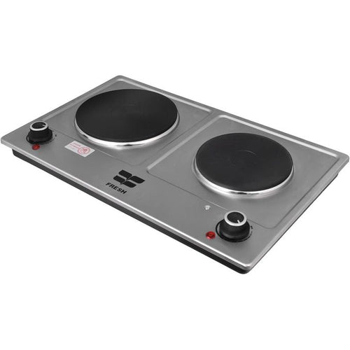 Fresh hot plate 2 eye stainless 2500 w