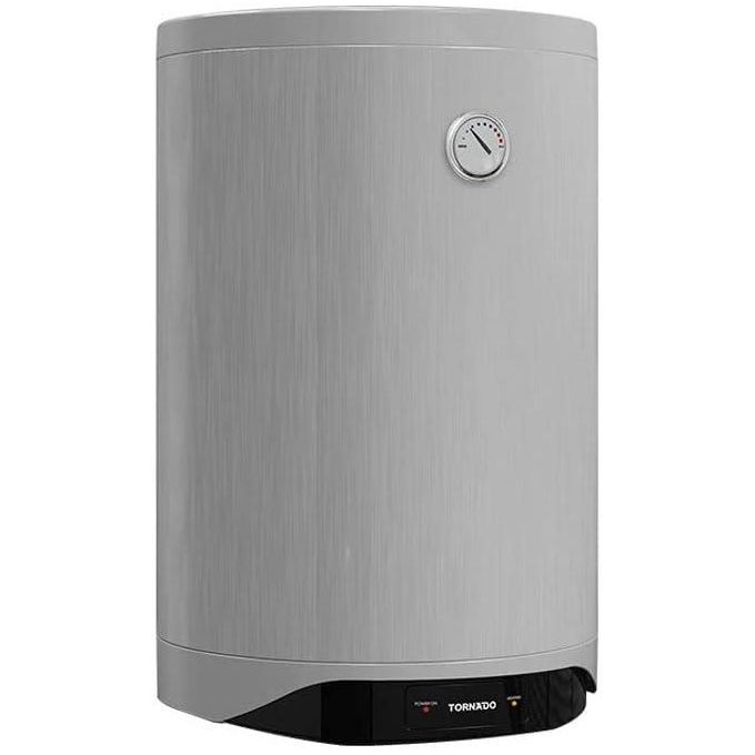 TORNADO Electric Water Heater 60 L Enamel LED lamp Silver TEEE-60MS