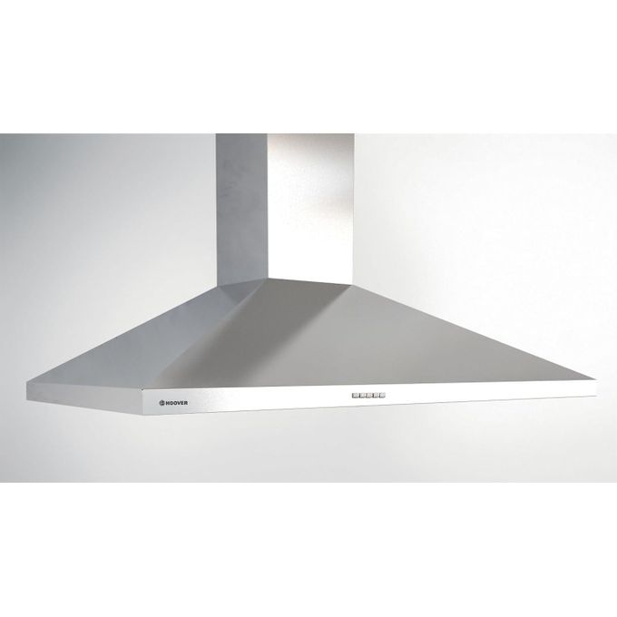 Hoover شفاط بوتاجاز بـ3 سرعات مقاس 90 سم بلون ستانلس، HCH9MXPP-EGY