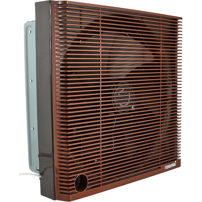 Toshiba مروحة تهوية الحمام، 30x30 سم، شبكة خصوصية، بني VRH30S1N