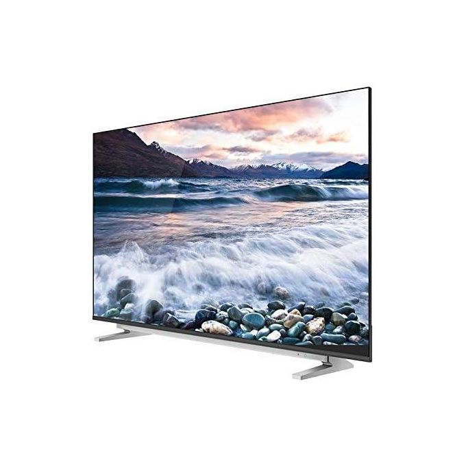 Toshiba 4K Smart Frameless D-LED 50 Inch TV with Built-In Receiver, Black - 50U5965EA - PROMOTIONS (WE, Shahid VIP and WATCH IT), USB, Ethernet, HDMI (Check before accepting delivery)