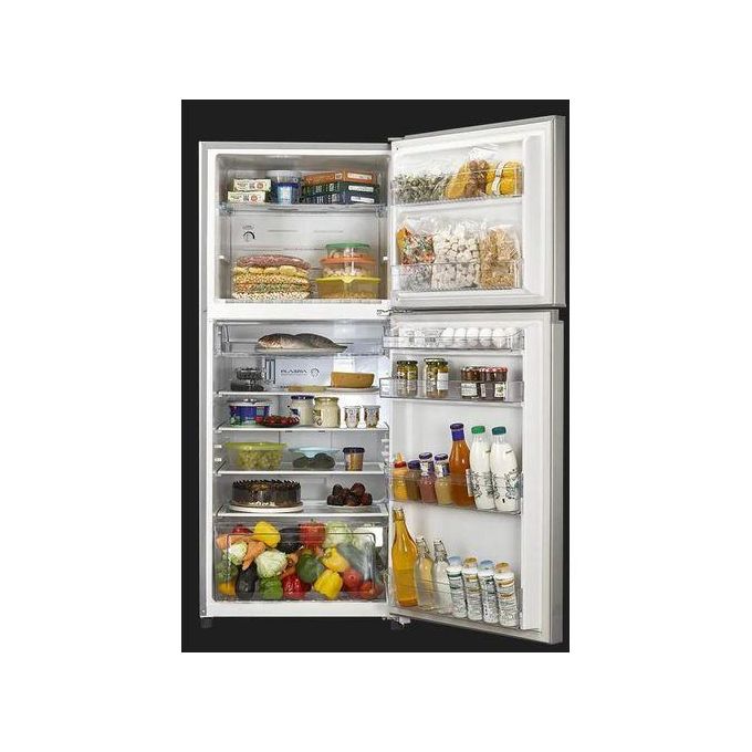 Toshiba  Refrigerator, Two Doors, No Frost, 355 Liters, White, GR-EF40P-T-W